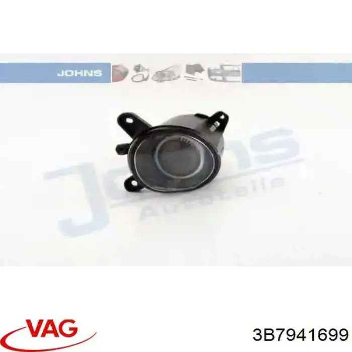 Compre 3B7941699 VAG Luzes de nevoeiro esquerdas