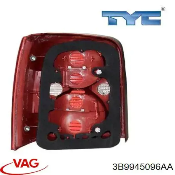 Compre 3B9945096AA VAG Lanterna traseira direita