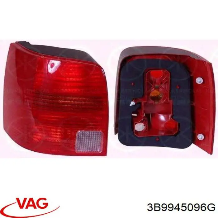 3B9945096G VAG Lanterna traseira direita