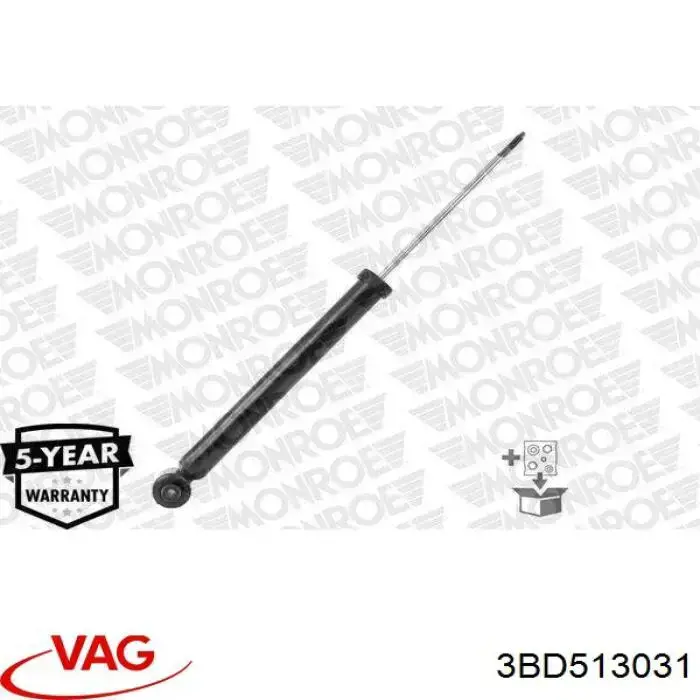 Amortecedor traseiro VAG 3BD513031 preço, a partir de 45,27 USD