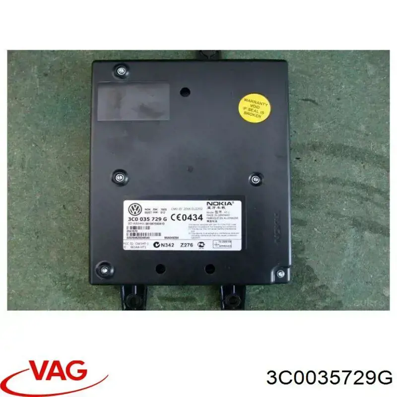 Unidade de controlo multimídia VAG 3C0035729G preço, a partir de 49,78 USD