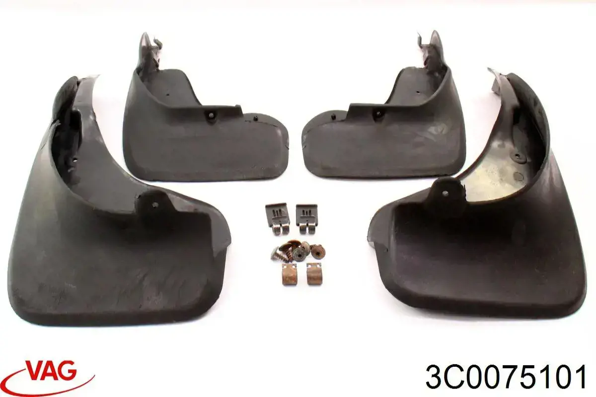 Compre 3C0075101 VAG Protetores de lama traseiros, kit