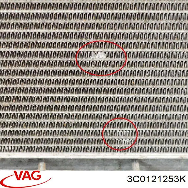 Compre 3C0121253K VAG Radiador de esfriamento de motor