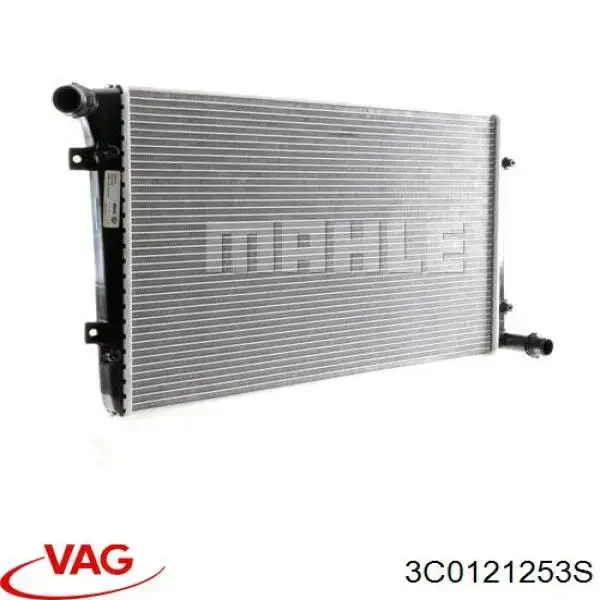 Compre 3C0121253S VAG Radiador de esfriamento de motor