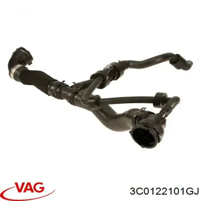 Mangueira (cano derivado) do radiador de esfriamento superior VAG 3C0122101GJ preço, a partir de 139,50 USD