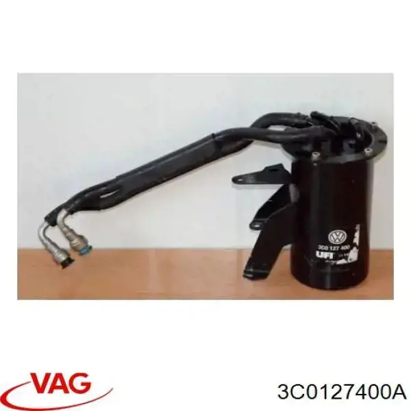 3C0127400A VAG Caixa de filtro de combustível