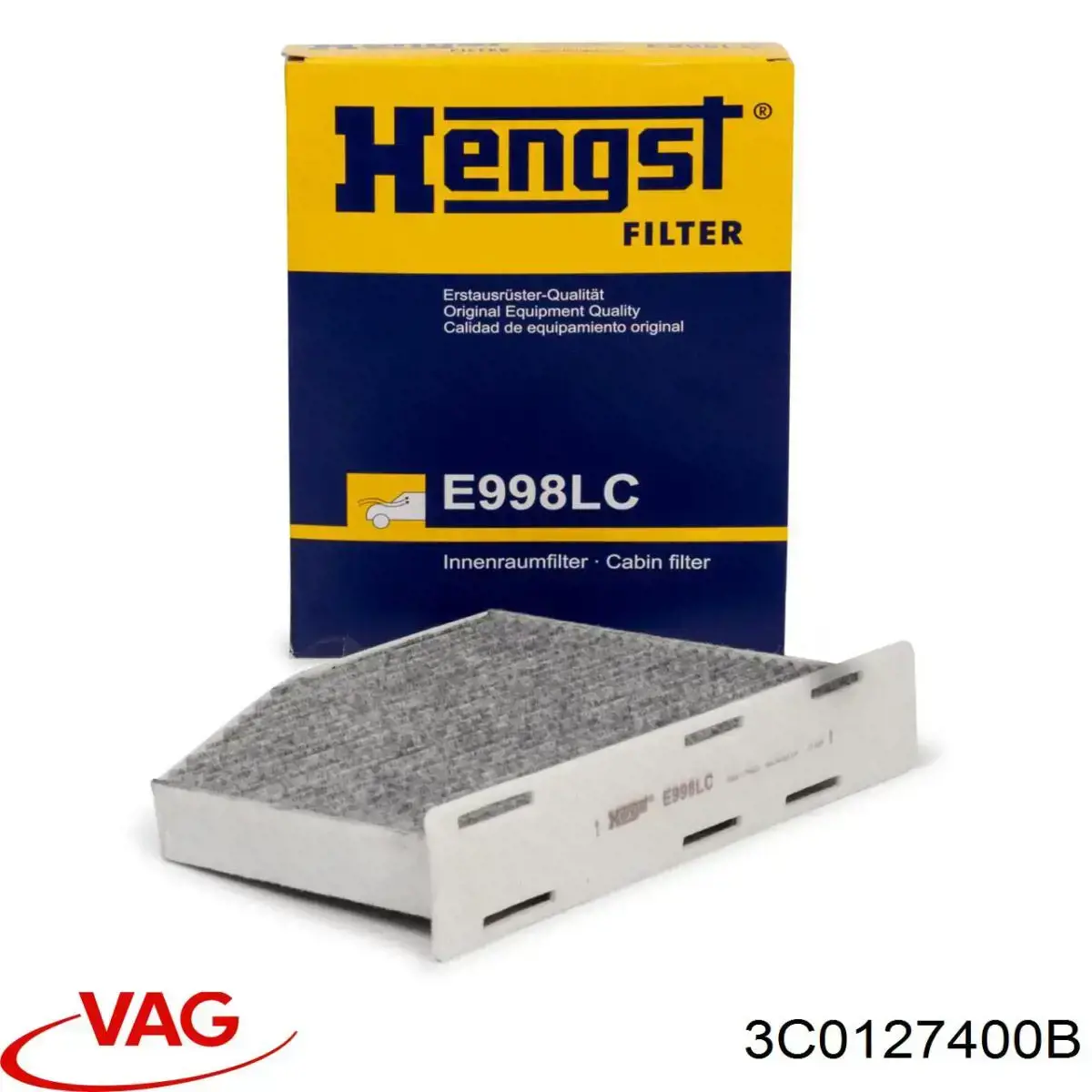 Caixa de filtro de combustível Seat Toledo III 5P2