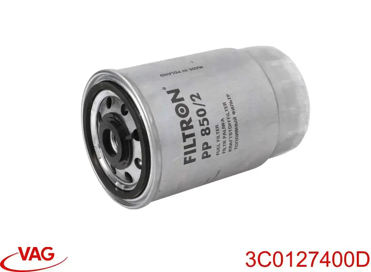 3C0127400D VAG Caixa de filtro de combustível