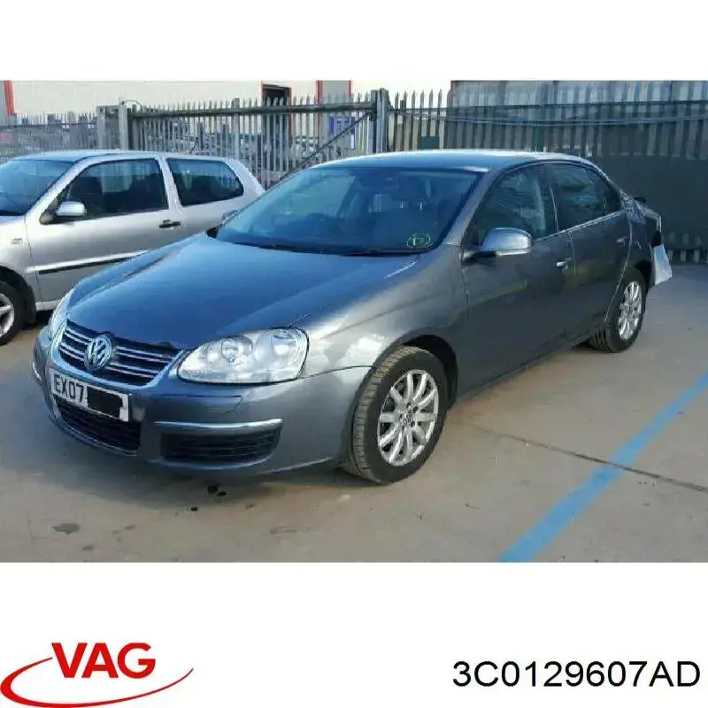 3C0129607AD VAG Caixa de filtro de ar