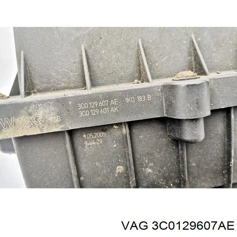 3C0129607AE VAG Caixa de filtro de ar