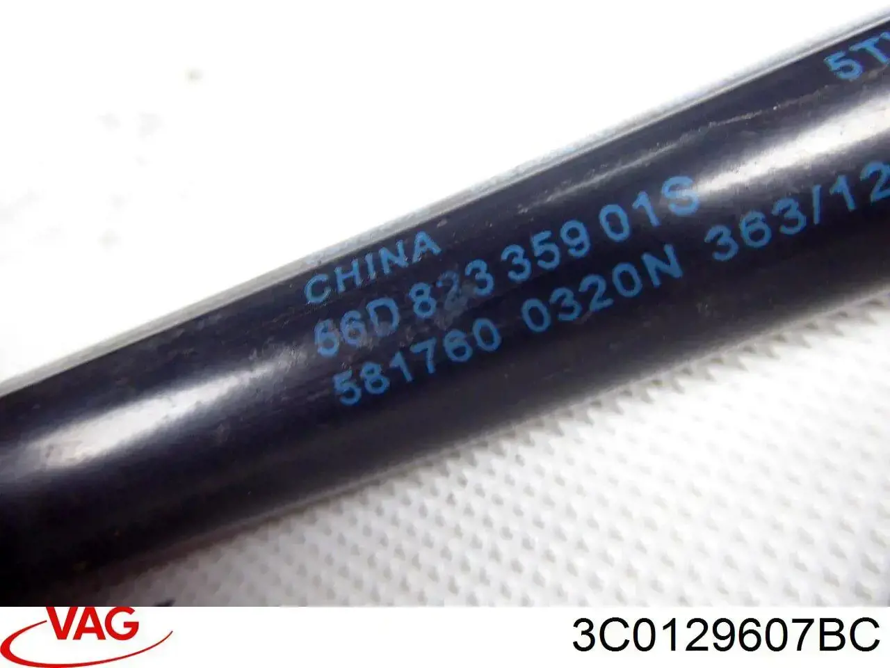 3C0129607BC VAG Caixa de filtro de ar