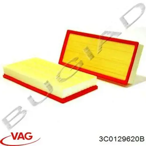 Filtro de ar VAG 3C0129620B preço, a partir de 9,66 USD