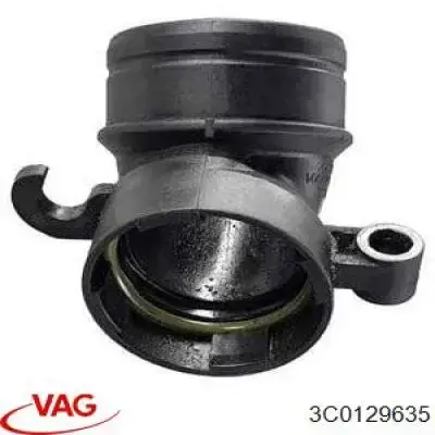 Cano derivado de ar, entrada na turbina (supercompressão) VAG 3C0129635 preço, a partir de 22,04 USD