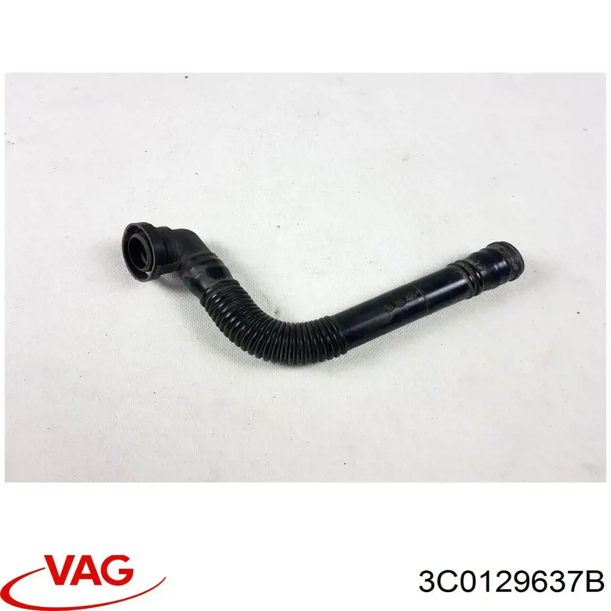 3C0129637B VAG Mangueira de drenagem de caixa de filtro de ar