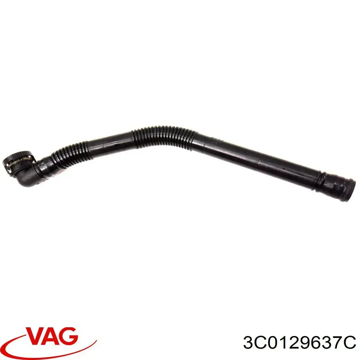 3C0129637C VAG Mangueira de drenagem de caixa de filtro de ar