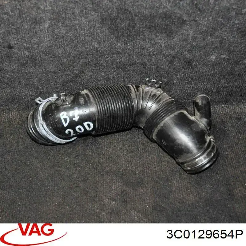 Cano derivado de ar do medidor de consumo do ar VAG 3C0129654P preço, a partir de 44,34 USD