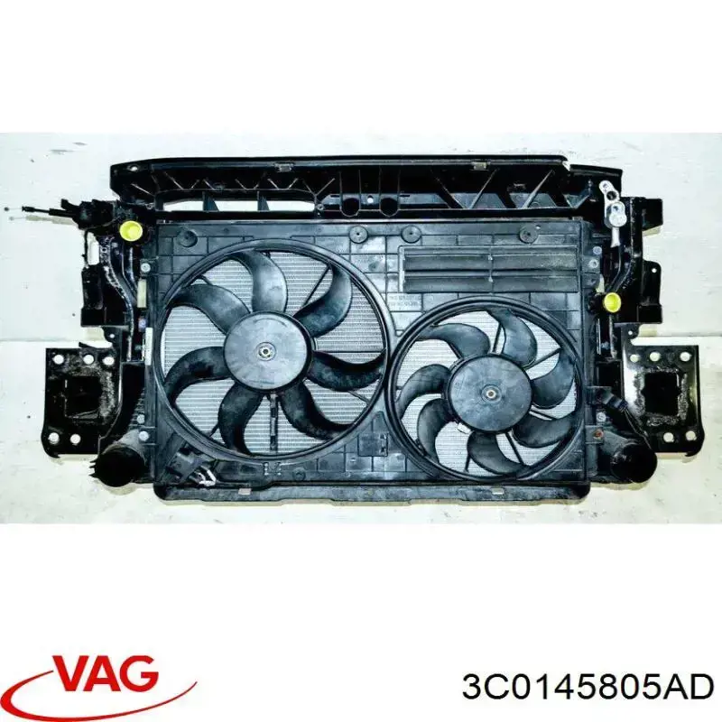 3C0145805AD VAG Radiador de intercooler