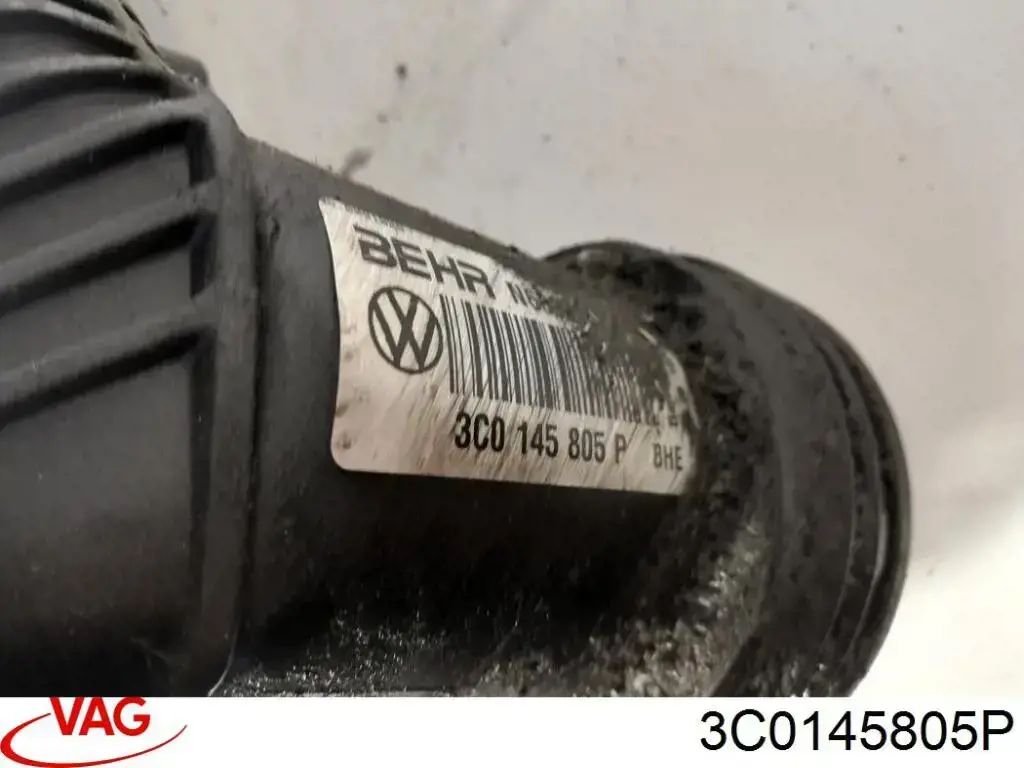 3C0145805P VAG Radiador de intercooler