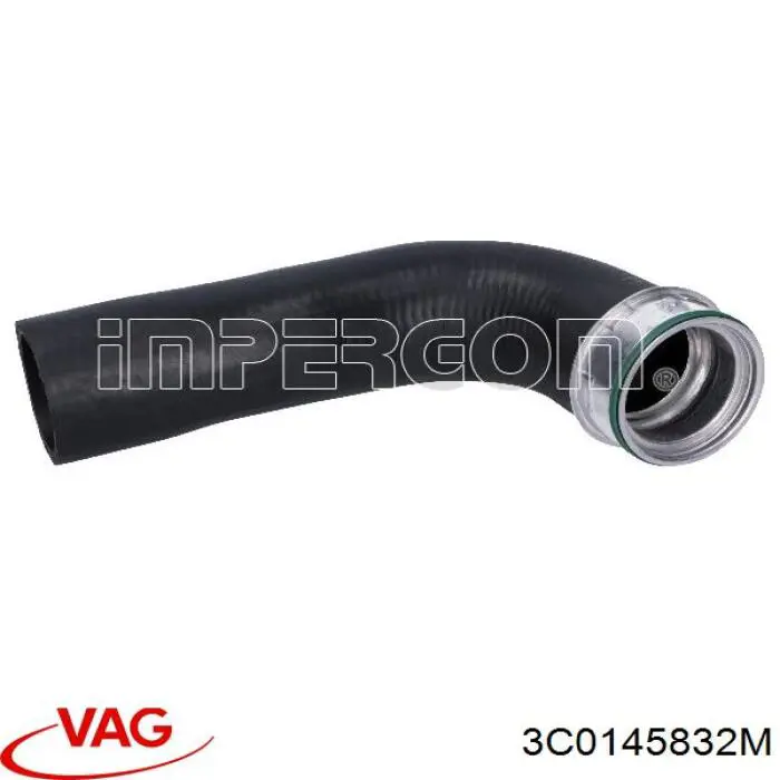 3C0145832M VAG Mangueira (cano derivado) de intercooler