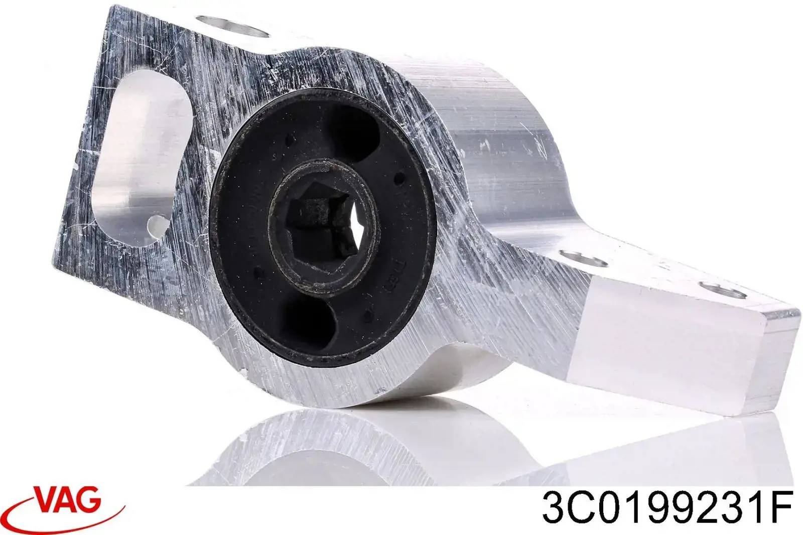 Compre 3C0199231F VAG Bloco silencioso dianteiro do braço oscilante inferior