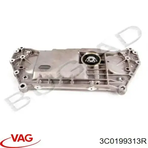 3C0199313R VAG Viga de suspensão dianteira (plataforma veicular)