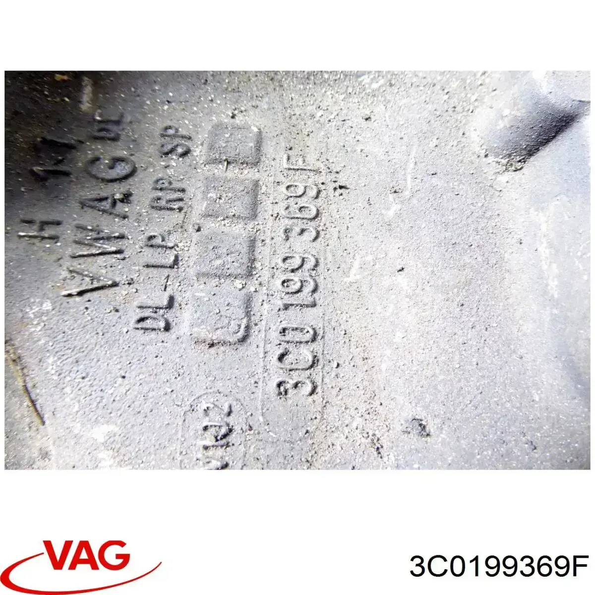 Viga de suspensão dianteira (plataforma veicular) VAG 3C0199369F