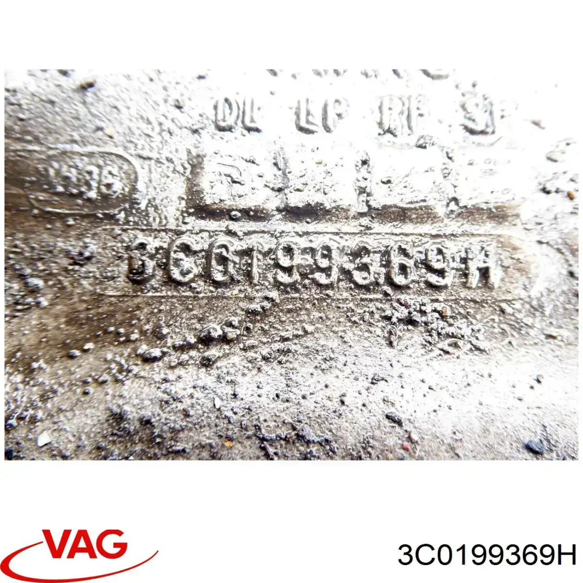 Viga de suspensão dianteira (plataforma veicular) 3C0199369H VAG
