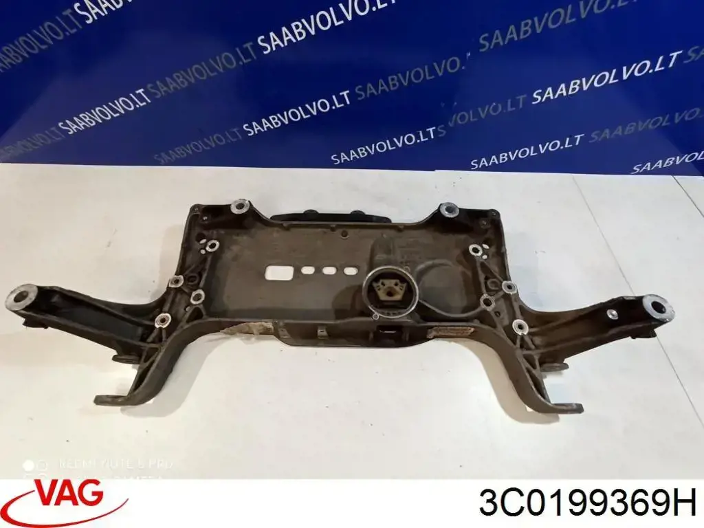 3C0199369H VAG Viga de suspensão dianteira (plataforma veicular)