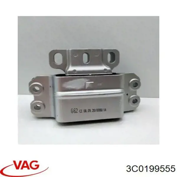 Coxim direito de transmissão (suporte da caixa de mudança) VAG 3C0199555 preço, a partir de 45,97 USD