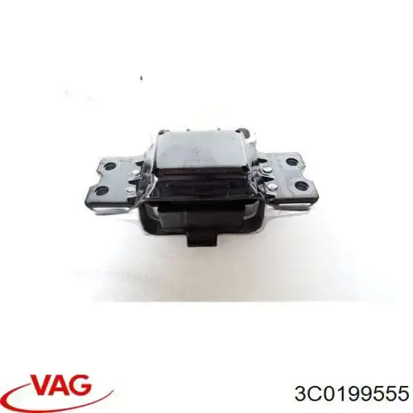 3C0199555 VAG Coxim direito de transmissão (suporte da caixa de mudança)