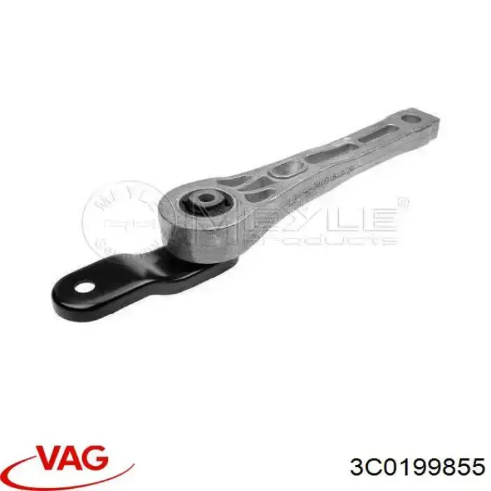 3C0199855 VAG Coxim (suporte) traseiro de motor