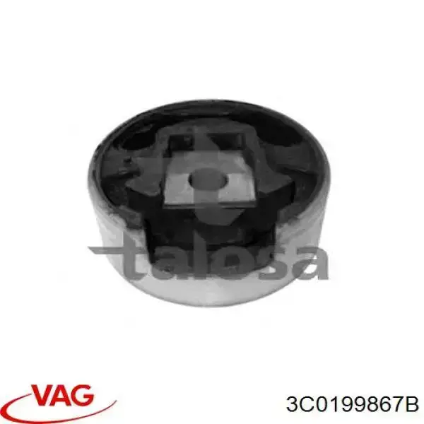 Bloco silencioso (coxim) de viga dianteira (de plataforma veicular) VAG 3C0199867B preço, a partir de 16,78 USD