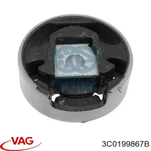 Compre 3C0199867B VAG Bloco silencioso (coxim) de viga dianteira (de plataforma veicular)