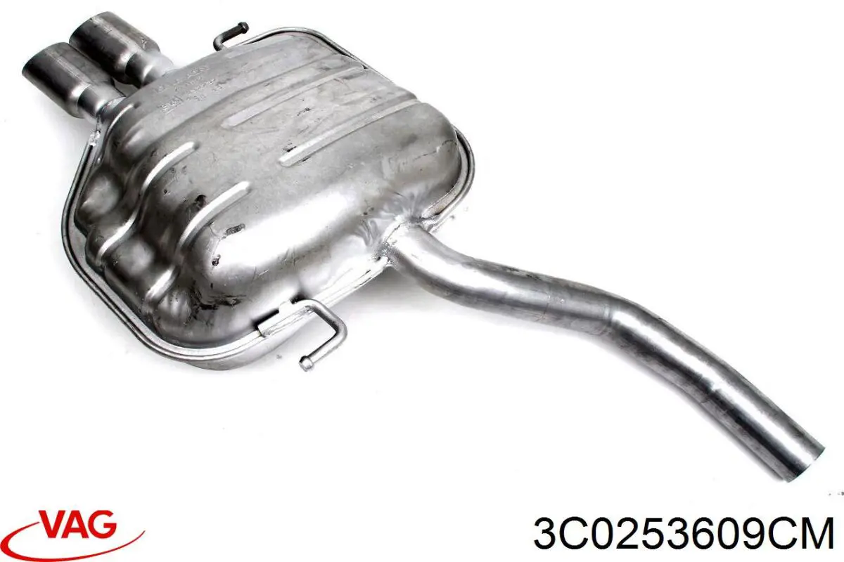 Silenciador, parte traseira VAG 3C0253609CM preço, a partir de 122,68 USD