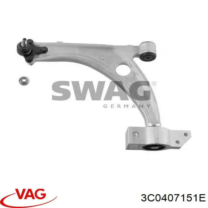 Compre 3C0407151E VAG Braço oscilante inferior esquerdo/direito de suspensão dianteira