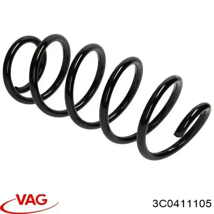 3C0411105 VAG Mola dianteira