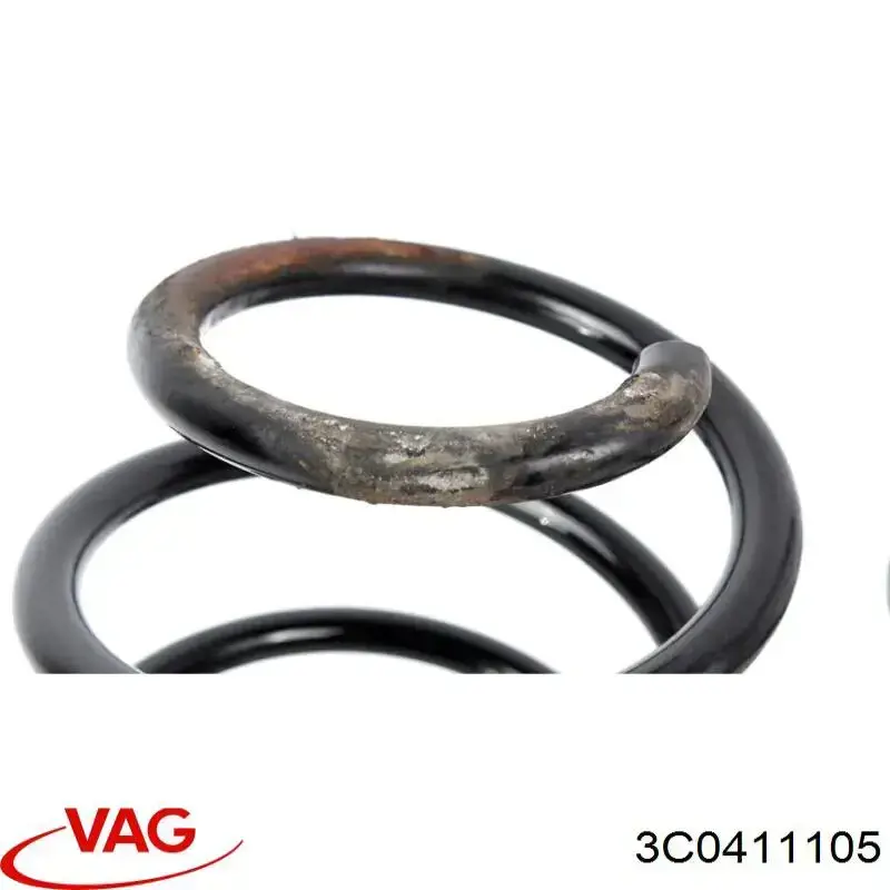 Mola dianteira VAG 3C0411105 preço, a partir de 49,75 USD