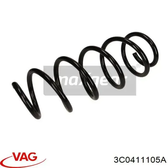 Compre 3C0411105A VAG Mola dianteira