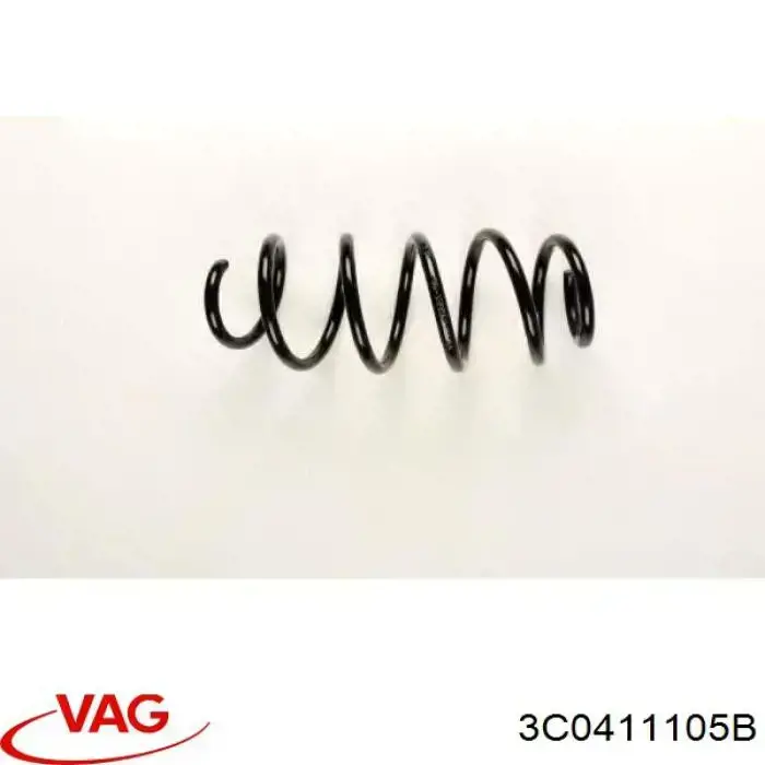 Mola dianteira VAG 3C0411105B preço, a partir de 36,75 USD