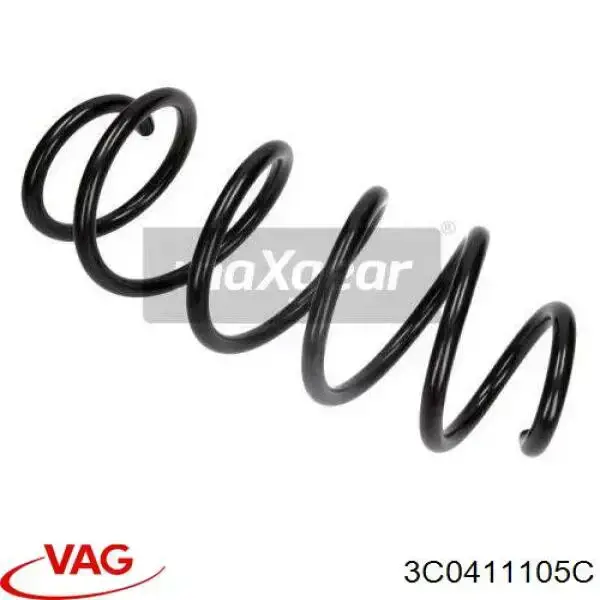 Mola dianteira VAG 3C0411105C preço, a partir de 52,29 USD