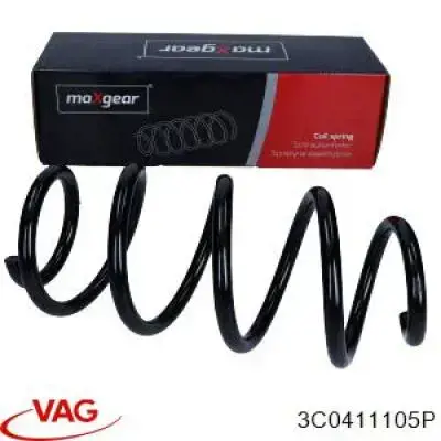 Compre 3C0411105P VAG Mola dianteira