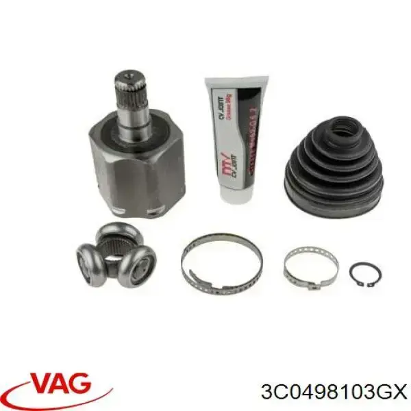 Compre 3C0498103GX VAG Junta homocinética interna dianteira esquerda