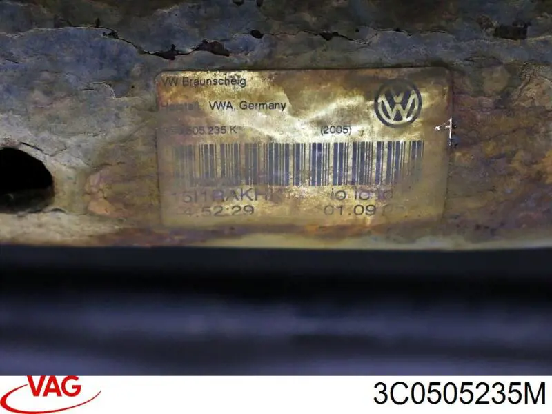 Viga de suspensão traseira (plataforma veicular) VAG 3C0505235K preço, a partir de 136,21 USD