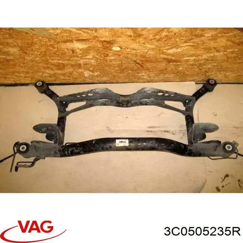 3C0505235R VAG Viga de suspensão traseira (plataforma veicular)