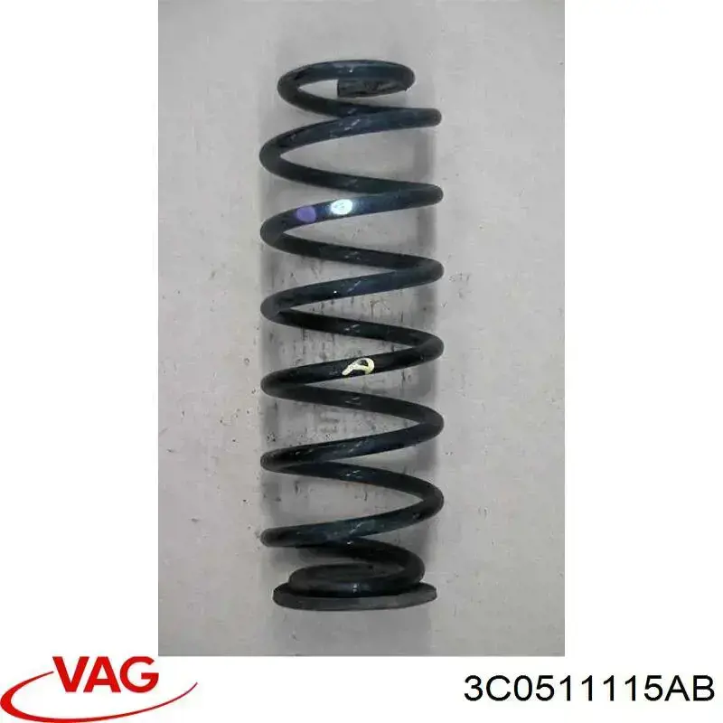 3C0511115AB VAG Mola traseira