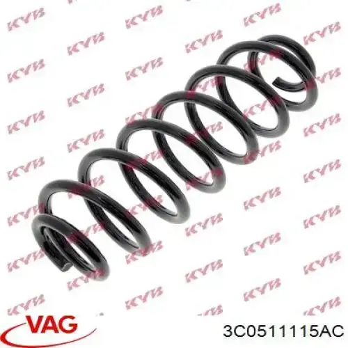 Mola traseira VAG 3C0511115AC preço, a partir de 51,05 USD