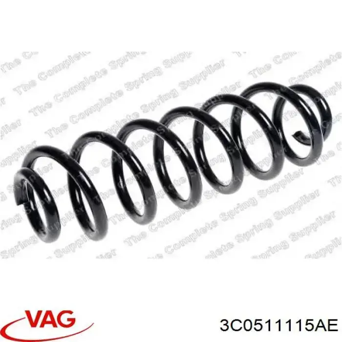 3C0511115AE VAG Mola traseira