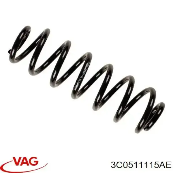 Compre 3C0511115AE VAG Mola traseira
