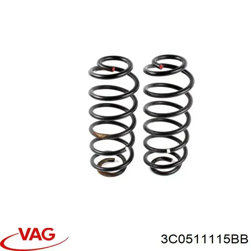 Mola traseira VAG 3C0511115BB preço, a partir de 96,33 USD