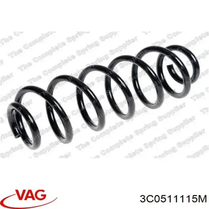 3C0511115M VAG Mola traseira